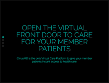 Tablet Screenshot of cirrusmd.com